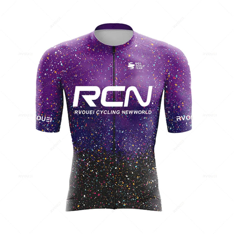 Ropa De Ciclismo 2026 RCN New Arrival Summer Men's Short Sleeve Cycling Shirt Triathlon Team MTB Mountain Race Cycling Clothing
