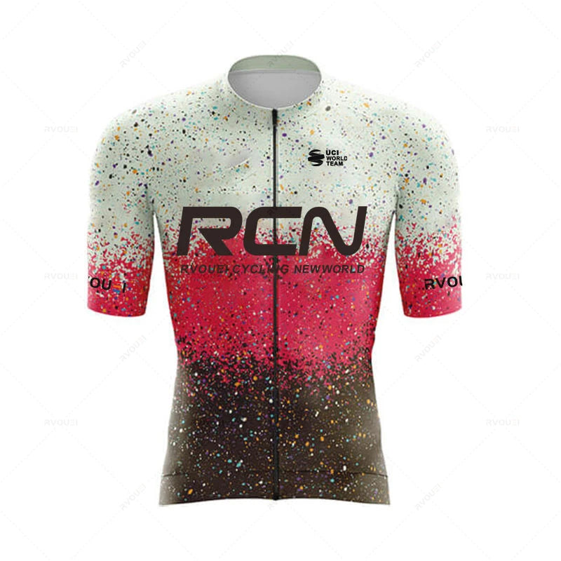 Ropa De Ciclismo 2026 RCN New Arrival Summer Men's Short Sleeve Cycling Shirt Triathlon Team MTB Mountain Race Cycling Clothing