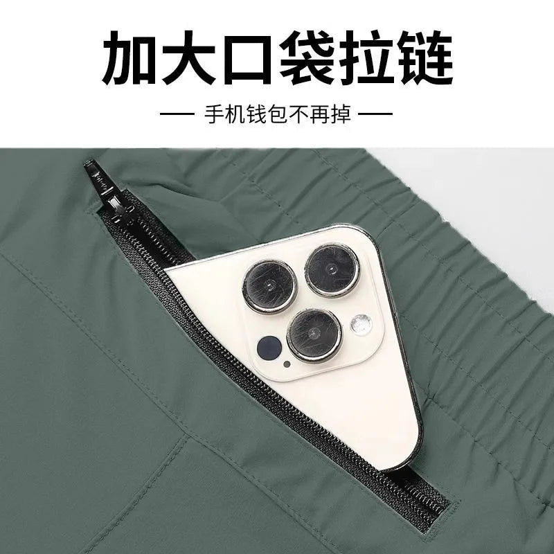 Gym Men Running Sets Outdoor Cycling Sports Tops Compression Pants Breathable Jogger Training Fitness Suits Quick Dry Tracksuits