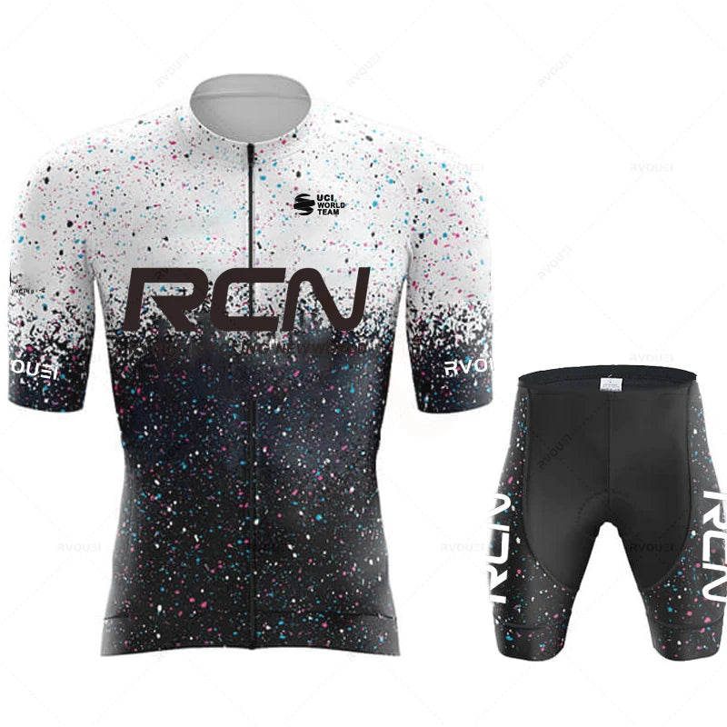 Ropa De Ciclismo 2026 RCN New Arrival Summer Men's Short Sleeve Cycling Shirt Triathlon Team MTB Mountain Race Cycling Clothing