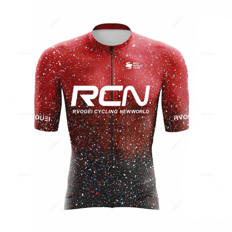 Ropa De Ciclismo 2026 RCN New Arrival Summer Men's Short Sleeve Cycling Shirt Triathlon Team MTB Mountain Race Cycling Clothing