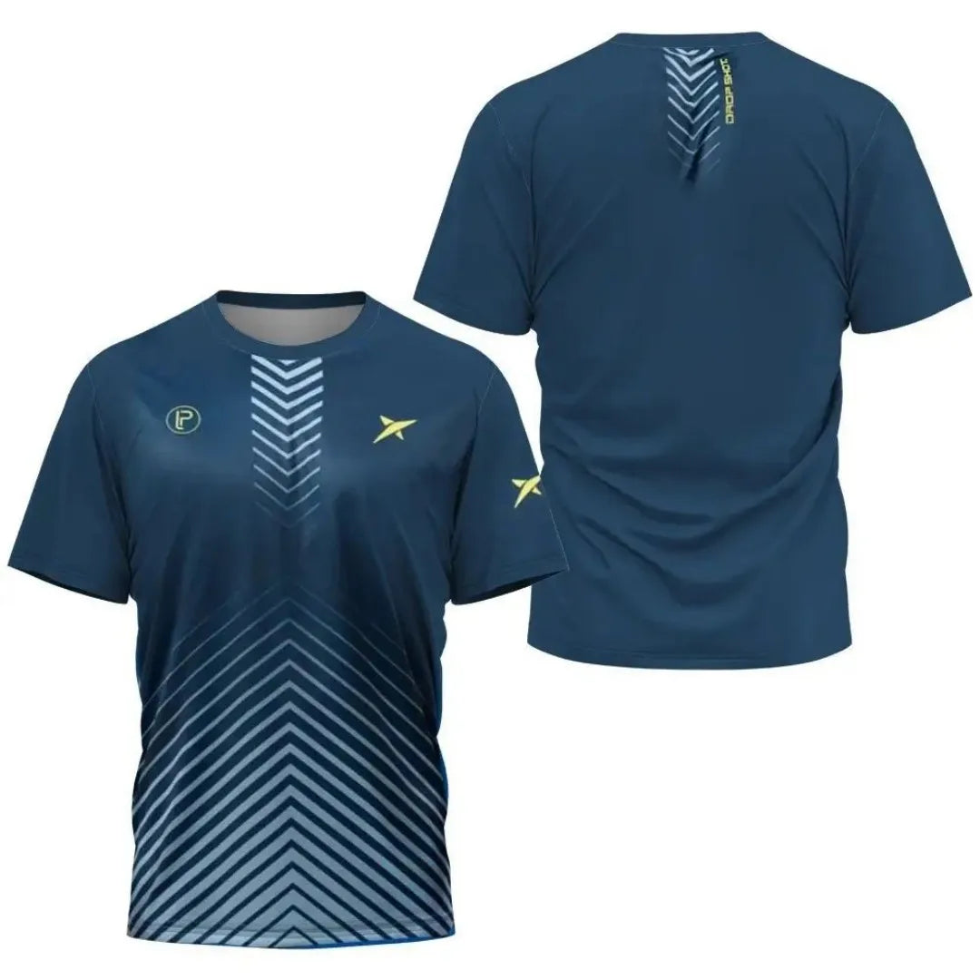 ropa deportiva transpirable, camiseta de secado rápido Padel, moda de ocio para hombres y mujeres al aire libre, cómoda nueva
