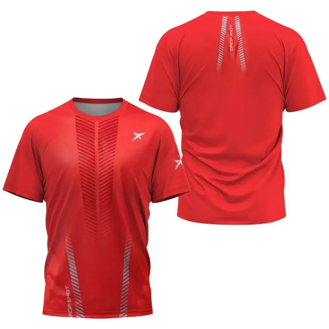ropa deportiva transpirable, camiseta de secado rápido Padel, moda de ocio para hombres y mujeres al aire libre, cómoda nueva