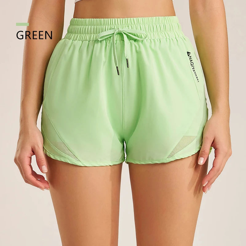 Women Sportswear Yoga shorts  Bottoms Running Shorts Gym Fitness Activewear Workout Gym Wear Ropa Deportiva Mujer