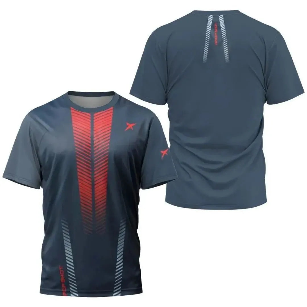 ropa deportiva transpirable, camiseta de secado rápido Padel, moda de ocio para hombres y mujeres al aire libre, cómoda nueva