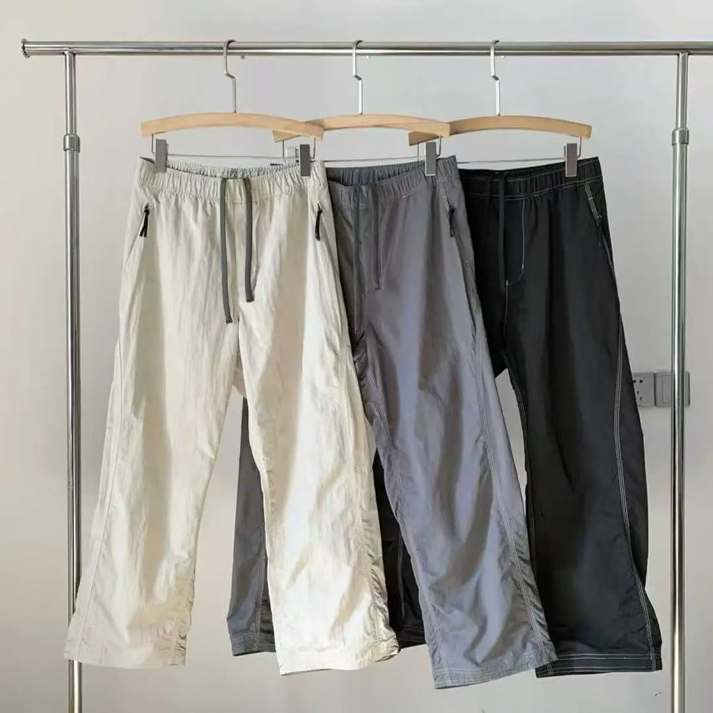Spring Summer New Series Outdoor Functional Windproof Casual Pants Men Women Paratrooper Style Torn Resistant Workwear