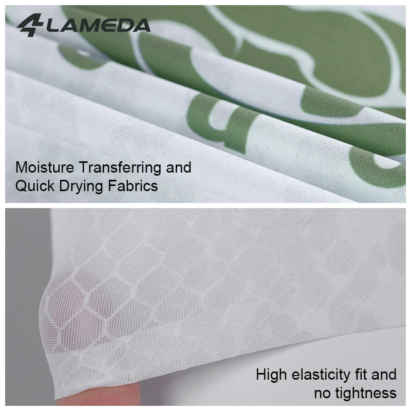 LAMEDA 2025 Cycling Jersey Breathable Summer Road Bike Clothes Riding Biking Outdoor Sports MTB Short Sleeve Men's Bicycle Shirt