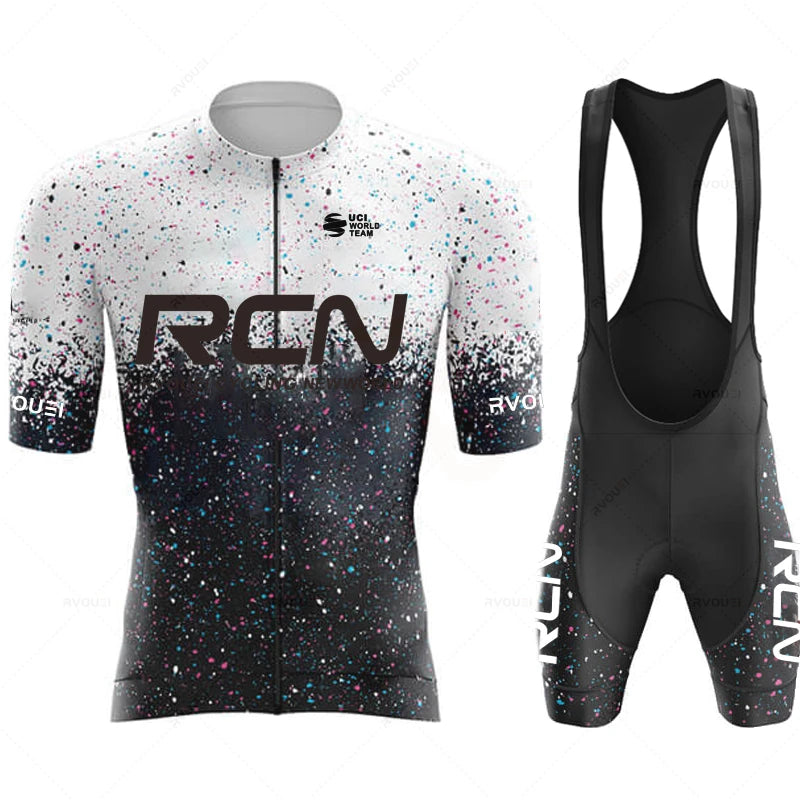 Ropa De Ciclismo 2026 RCN New Arrival Summer Men's Short Sleeve Cycling Shirt Triathlon Team MTB Mountain Race Cycling Clothing